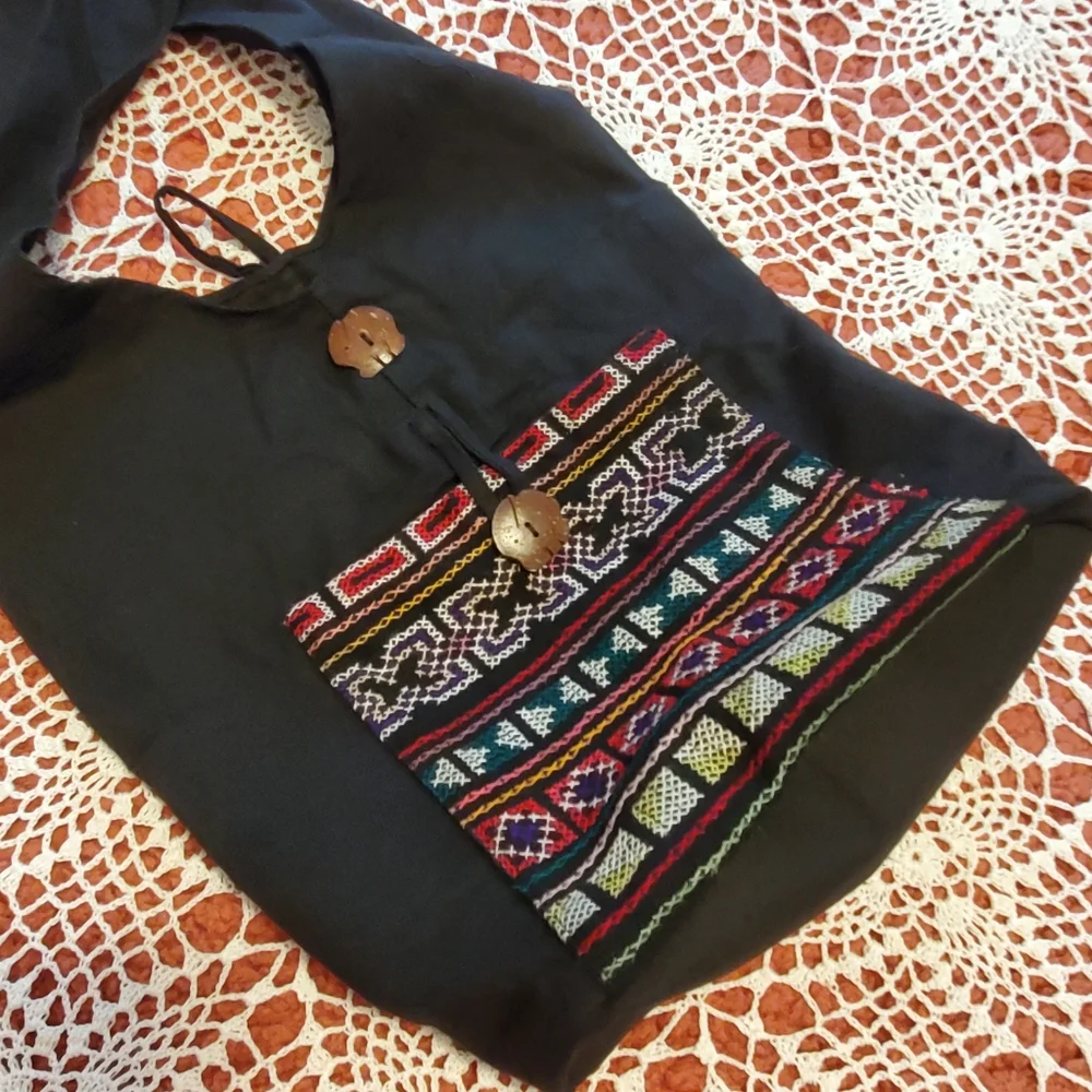 NEW Cotton Hemp Coconut Tote Bag - Picture 3 of 6